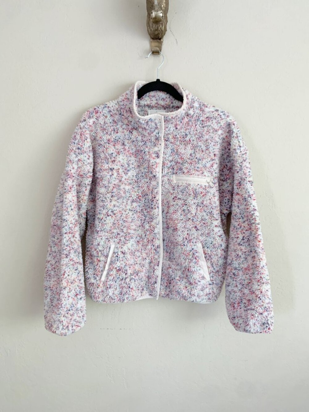 Aerie Offline Speckled Fleece Jacket • Women’s Small